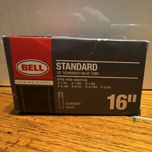 Bell Standard 16in Inner Tube 1.75-2.25 Schrader Valve 35mm Black